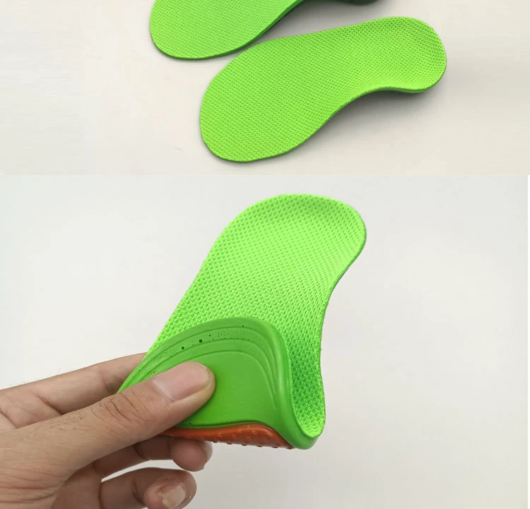 Children Pigeon Toed Orthopetic Insole PU Foam Arch Support Full Insoles